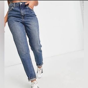 Topshop moto mom jeans